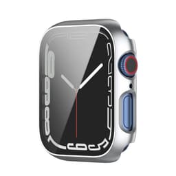 Cover med glasdæksel Apple Watch SE 2022 (44mm) - Sølv