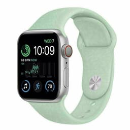 Urheiluranneke Apple Watch SE 2022 (40mm) - Vaaleanvihreä