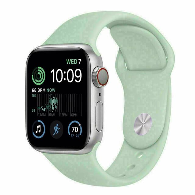 Urheiluranneke Apple Watch SE 2022 (40mm) - Vaaleanvihreä