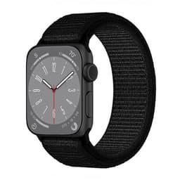Nyon Armbånd Apple Watch 8 (45mm) - Dark black
