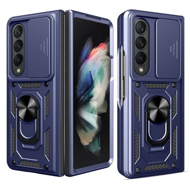 Jazz 3i1 kuori Samsung Galaxy Z Fold 4 - Sininen