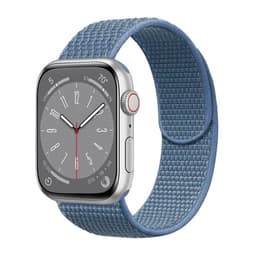 Nyon Armbånd Apple Watch 8 (45mm) - Cape cod blue