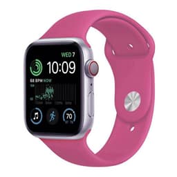Urheiluranneke Apple Watch SE 2022 (44mm) - Dragon fruit