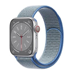 Nylon Armband Apple Watch 8 (41mm) - Tahoe Blue