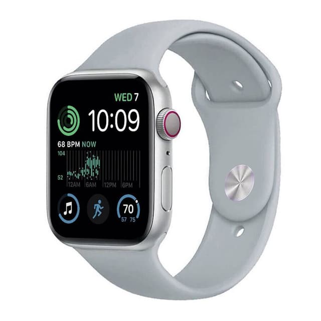 Sport Reim Apple Watch SE 2022 (44mm) - Lysegrå