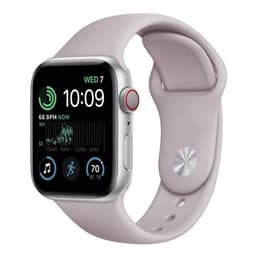 Urheiluranneke Apple Watch SE 2022 (44mm) - Harmaa violetti