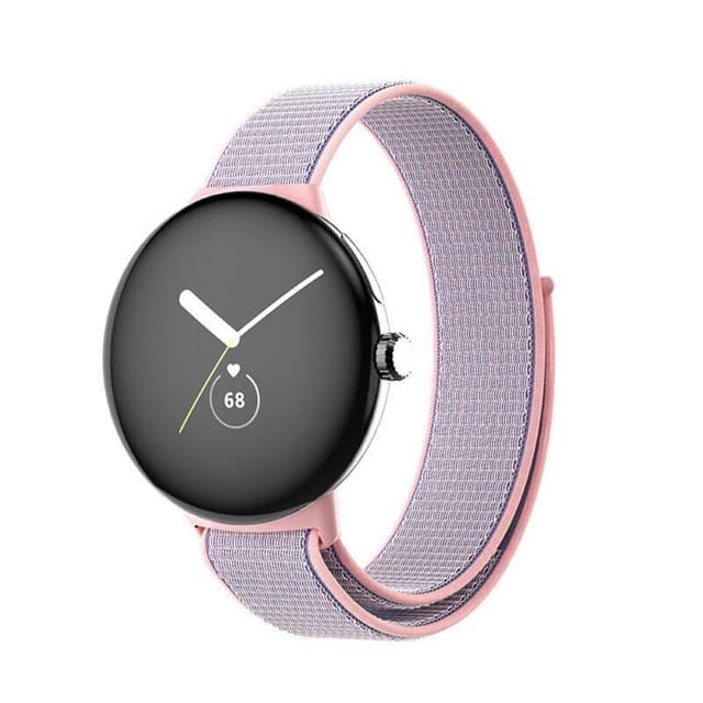 Nylon Rannekuro Google Pixel Watch - Pink Sand