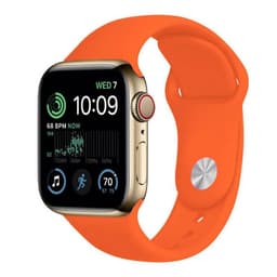 Urheiluranneke Apple Watch SE 2022 (40mm) - Oranssi