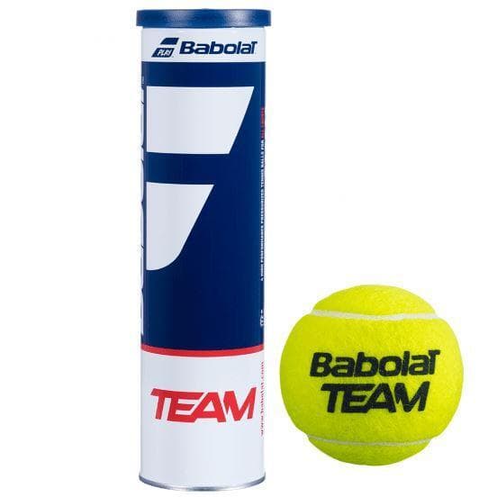 Babolat Team (4-Pack), Tennisbollar