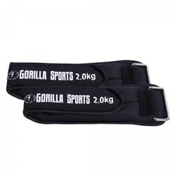 Gorilla Sports Handledsvikt Fotledsvikt Ankelvikt - 0,5-2kg 2 x 2 kg