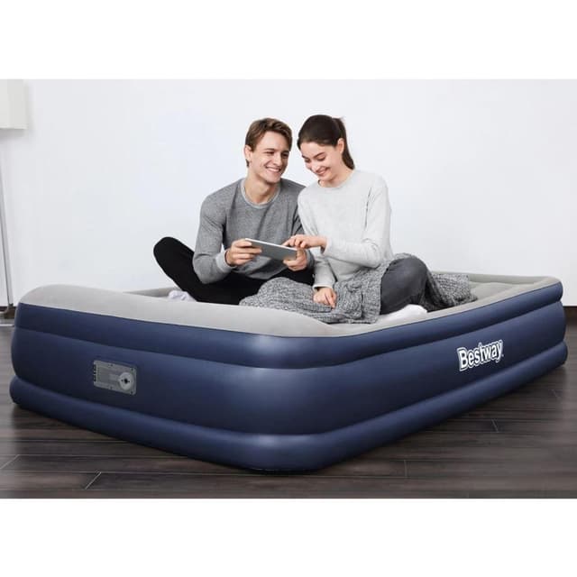 Bestway Luftmadrass Tritech 2-pers 203x152x46 cm