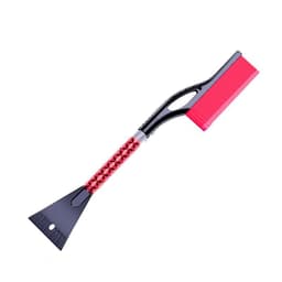 Infällbar snöborste och isskrapa Rosa