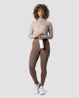 ICIW Define Cropped 1/4 Zip Adjustable, Padel- og tennistrøye dame S
