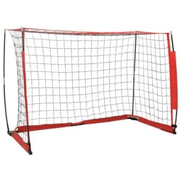 vidaXL Fotbollsmål 184x91x124,5 cm stål