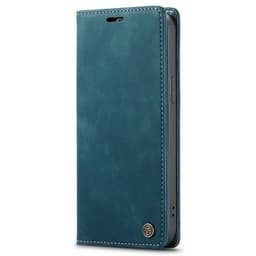 CASEME Retro tegnebog taske til iPhone 14 Plus - Blå