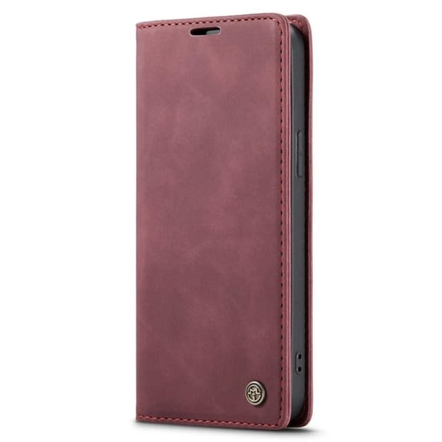CASEME Plånboksfodral iPhone 14 Plus - Röd