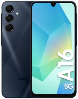 Samsung Galaxy A16 5G smarttelefon 8/256GB (sort)