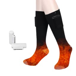 Batterioppvarmede sokker 2200 mAh Sort