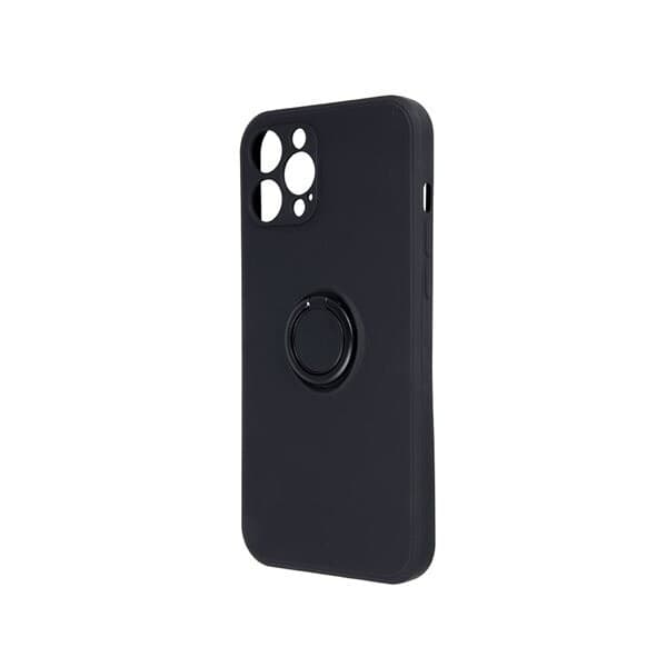 Suojakuori rengaspidikkeellä Xiaomi Redmi Note 9s / 9 Pro / 9 Pro Maxille - musta