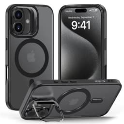 Tech-Protect takakuori MagSafe- ja jalustalla iPhone 16 -puhelimelle