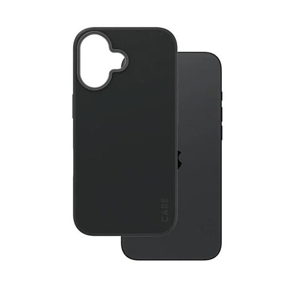 CARE by PanzerGlass Back Cover with MagSafe iPhone 16:lle 6.1"" - Musta