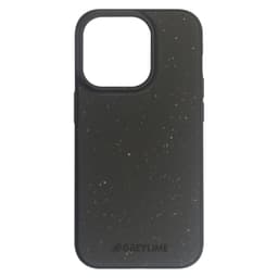 GreyLime iPhone 14 Pro Biologiskt Nedbrytbart Skal Svart