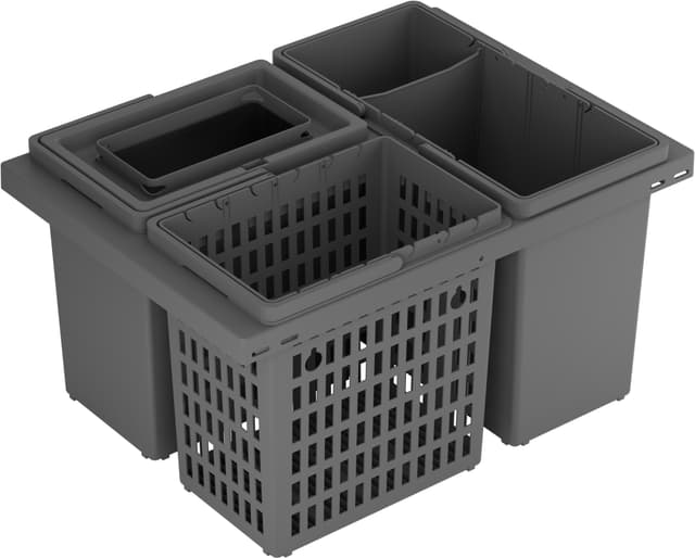 Epoq Affaldssorteringskubus 600 (anthracite)