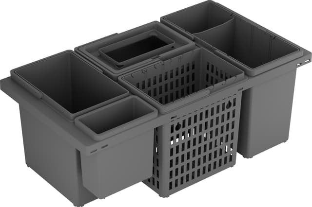 Epoq Affaldssorteringskubus 800 (anthracite)
