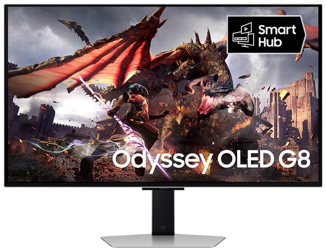 Samsung Odyssey G8 G80SD 32" 4K OLED gaming skærm