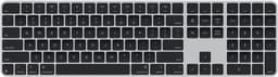 Apple Magic Keyboard m/ Touch ID og talltastatur (norsk, sorte taster)