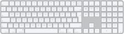 Apple Magic Keyboard med Touch ID och Numpad (svenska, vita tangenter)