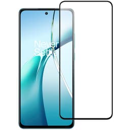 2-PACK SKALO OnePlus Nord CE4 Lite 5G Heltäckande Skärmskydd Härdat Glas - Svart