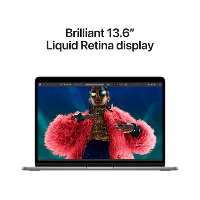 MacBook Air 13.6 M3 24/512GB (Space Grey) | Elgiganten