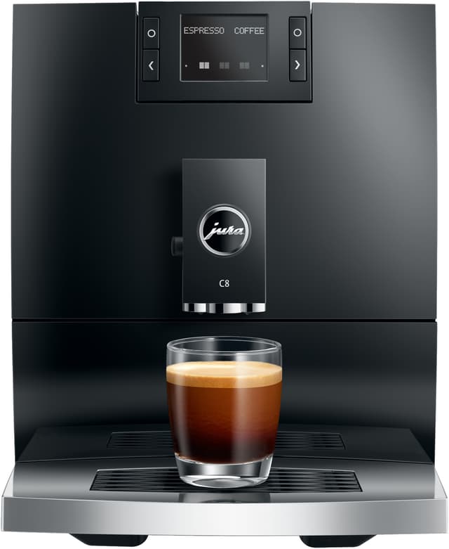 Jura C8 espresso machine 15603 (Piano black) - Elkjøp