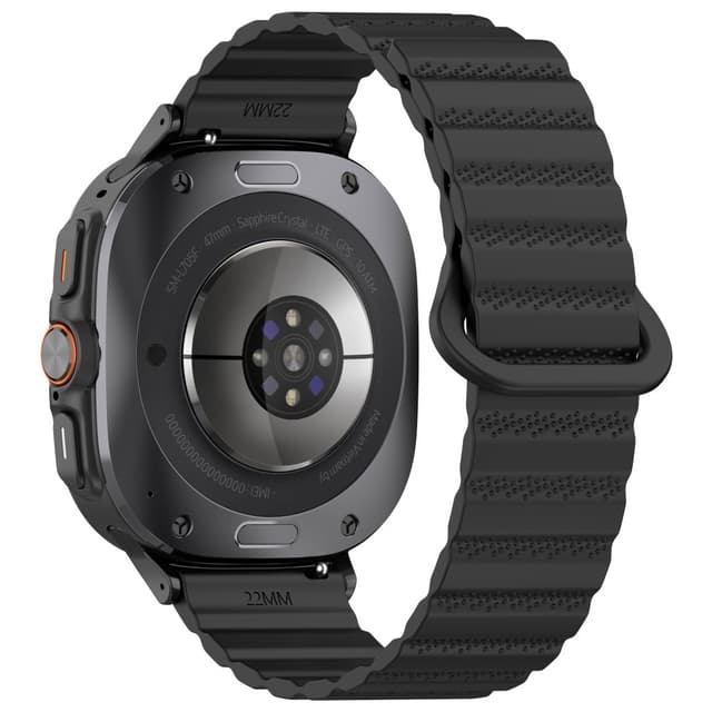 SKALO TPU-magneettiranneke Samsung Watch Ultra 47mm - Musta