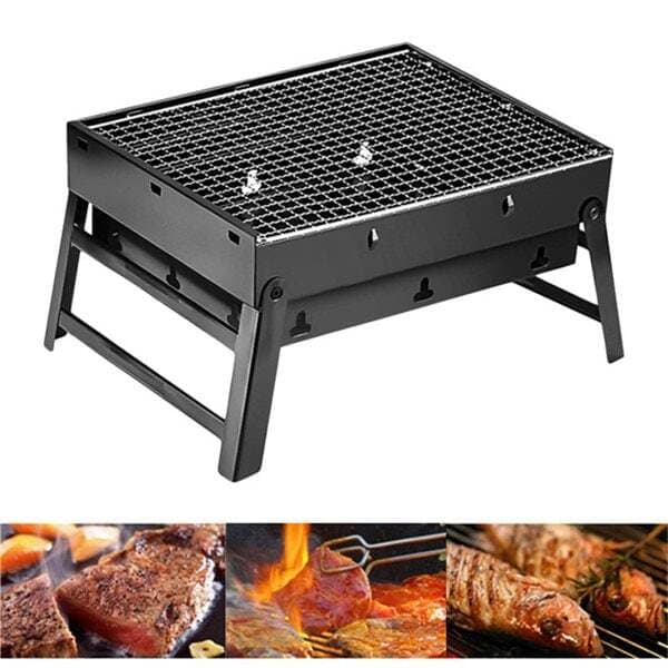 Bærbar grill - Bærbar og sammenleggbar minigrill