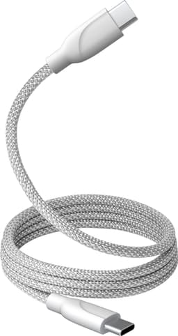 Sandstrøm magnetisk USB-C til USB-C kabel 1 m (grå)