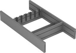 Epoq Flex innfelt knivbrett 40 cm (anthracite)