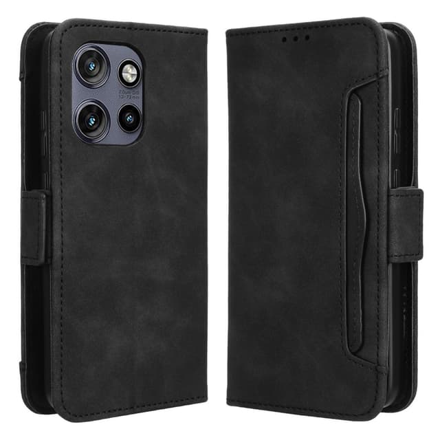 SKALO Motorola Edge 50 Neo 5G 6-FACK Plånboksfodral - Svart