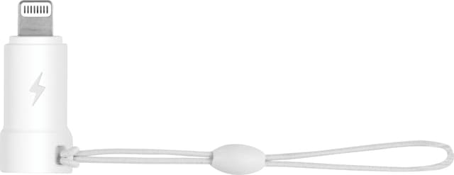 Sandstrøm USB-C to Lightning kabeladapter (hvit)