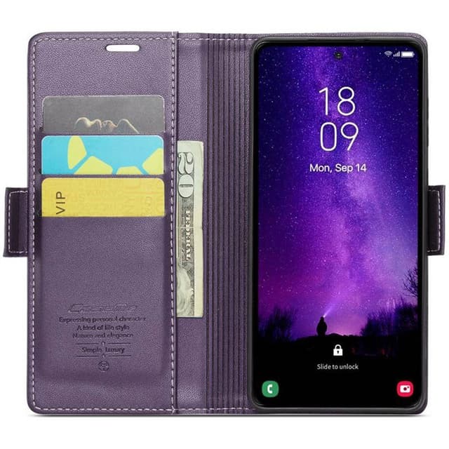 CaseMe mobilfodral 023 Samsung Galaxy S24 FE - Lila
