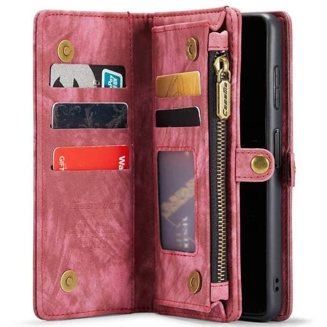 CaseMe mobilfodral 008 8-kort Samsung Galaxy A16 5G - Röd