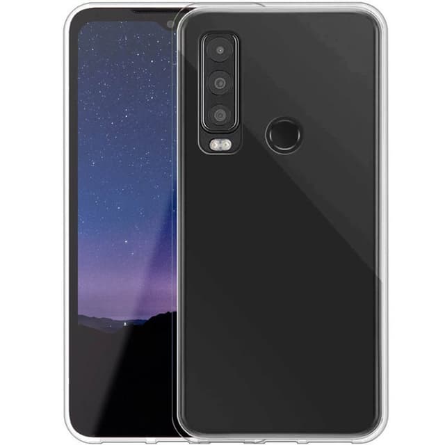 Silikonikotelo läpinäkyvä CAT S75