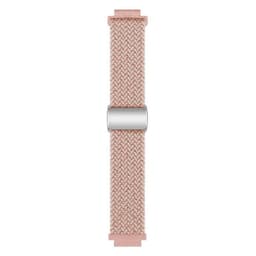 Flettet magnetisk urrem Garmin Forerunner 265S - Starlight Pink