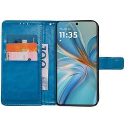Plånboksfodral 3-kort Motorola Moto G75 5G - Ljusblå