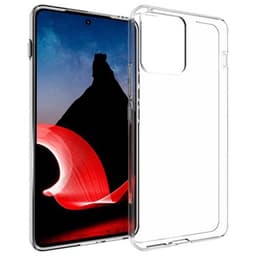 Silikonikotelo läpinäkyvä Motorola Moto G75 5G