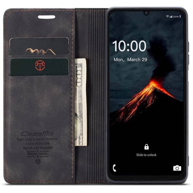CaseMe mobilcover 013 Samsung Galaxy A06 - Sort