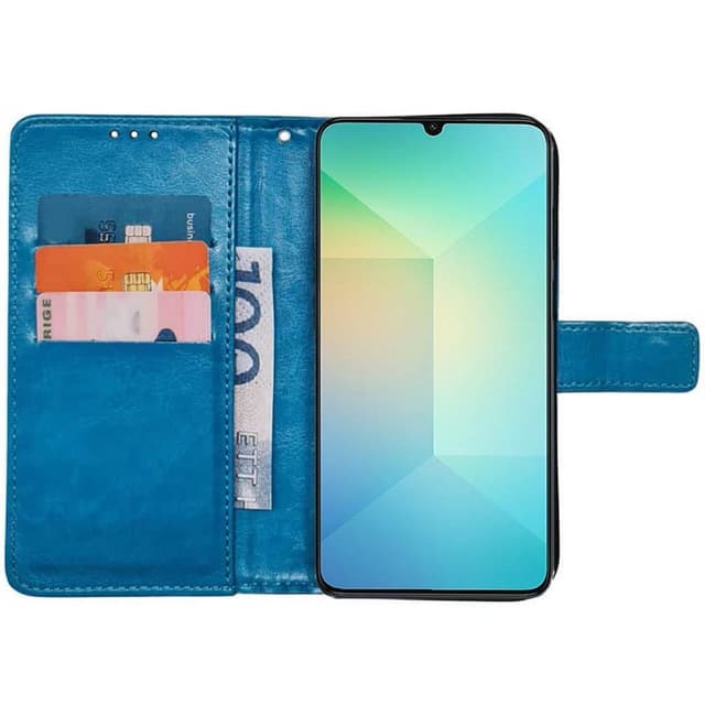 Wallet cover 3-kort Samsung Galaxy A06 - Lyseblå
