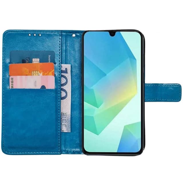 Lompakkokotelo 3-kortti Samsung Galaxy A16 5G - Vaaleansininen