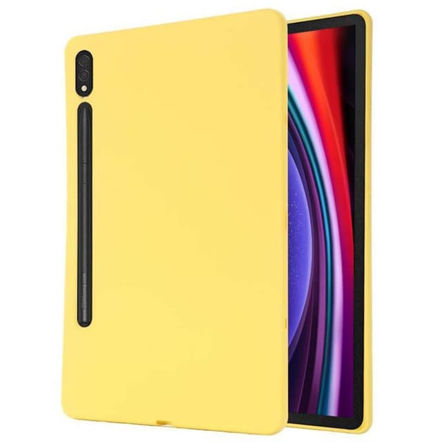 Liquid suojakuori Samsung Galaxy Tab S10 Ultra - Keltainen
